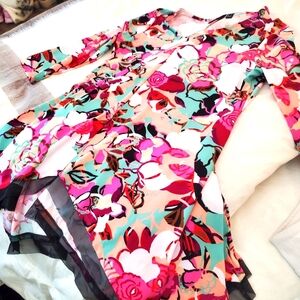 ATTITUDES by Renee PUNK MULTI TOP size M